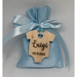 Calamita in legno personalizzata – Incisa o con termovinile, fatta a mano