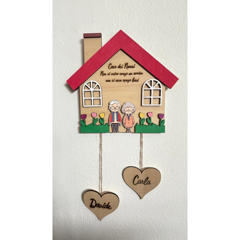 Fuoriporta in legno personalizzato – decorazioni artigianali per un ingresso unico