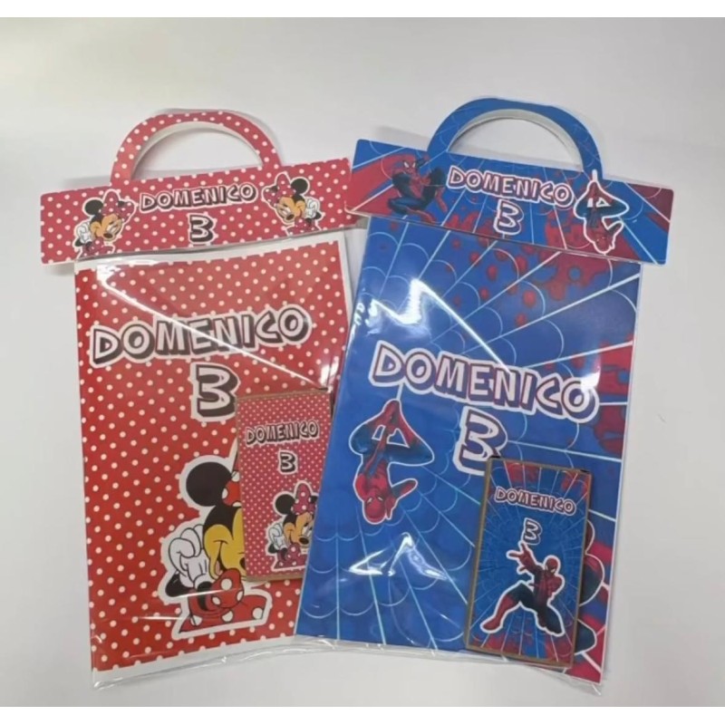 Mini album con colori