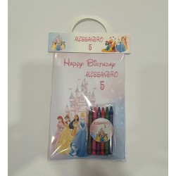 Mini album con colori