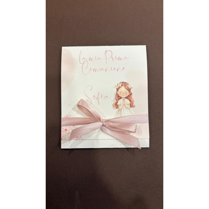 Invito Prima Comunione bimba