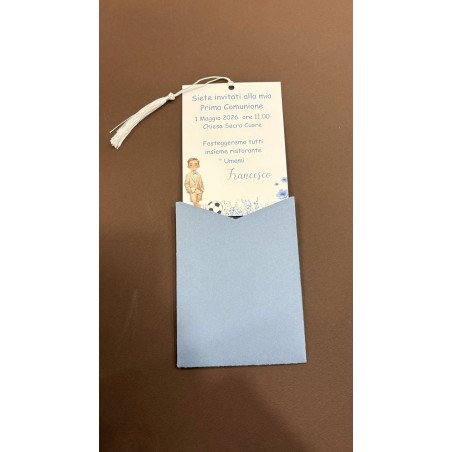 Invito Prima Comunione bimbo