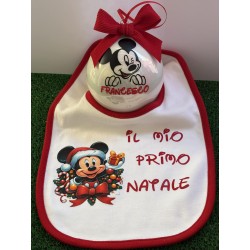 “Dolci Attese” – Sfera in Vetro con Bavetta per un Dolce Ricordo