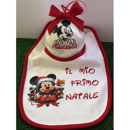 “Dolci Attese” – Sfera in Vetro con Bavetta per un Dolce Ricordo